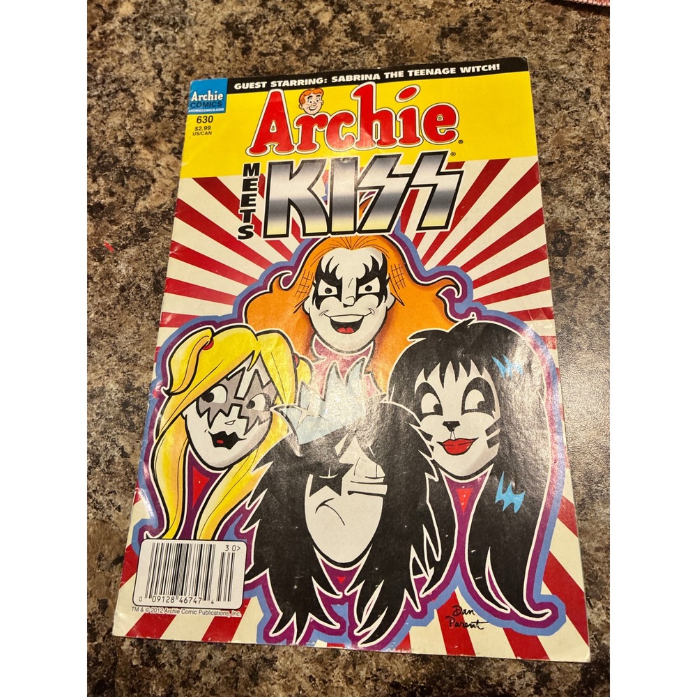 Archie Comics 630 Archie Meets KISS Part 4 Sabrina Teenage Witch 2012 Dan Parent